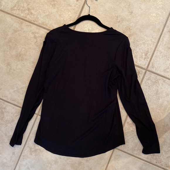 Long sleeve round neck top - Picture 5 of 6